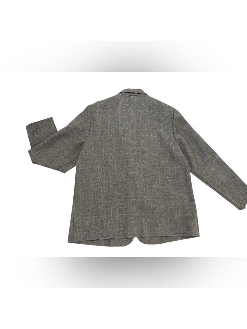 3PC ALFRED DUNNER GRAY PLAID SUIT BLAZER SZ 16 PANTS PENCIL SZ 12 SKIRT SZ 10 - Picture 4 of 11